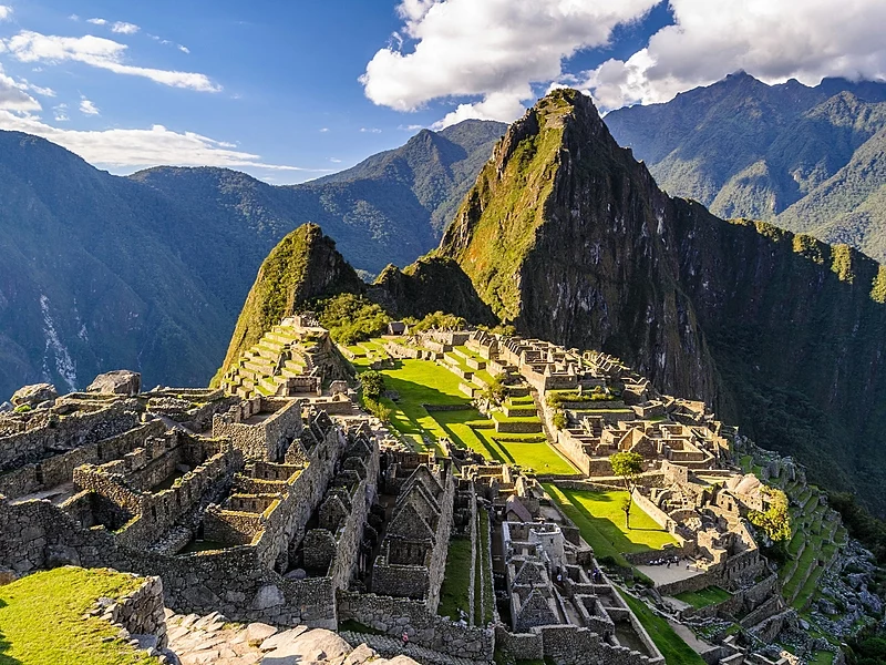 photograph of Machu Picchu