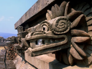 stone temple aspect of Quetzalcoatl