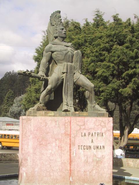 statue of tecun uman