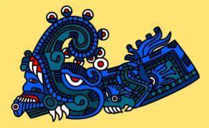 aspect of Xiuhcoatl from codex
