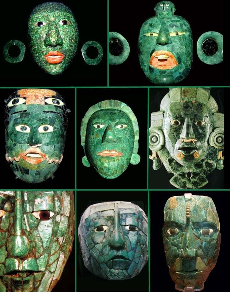 maya jade death masks group