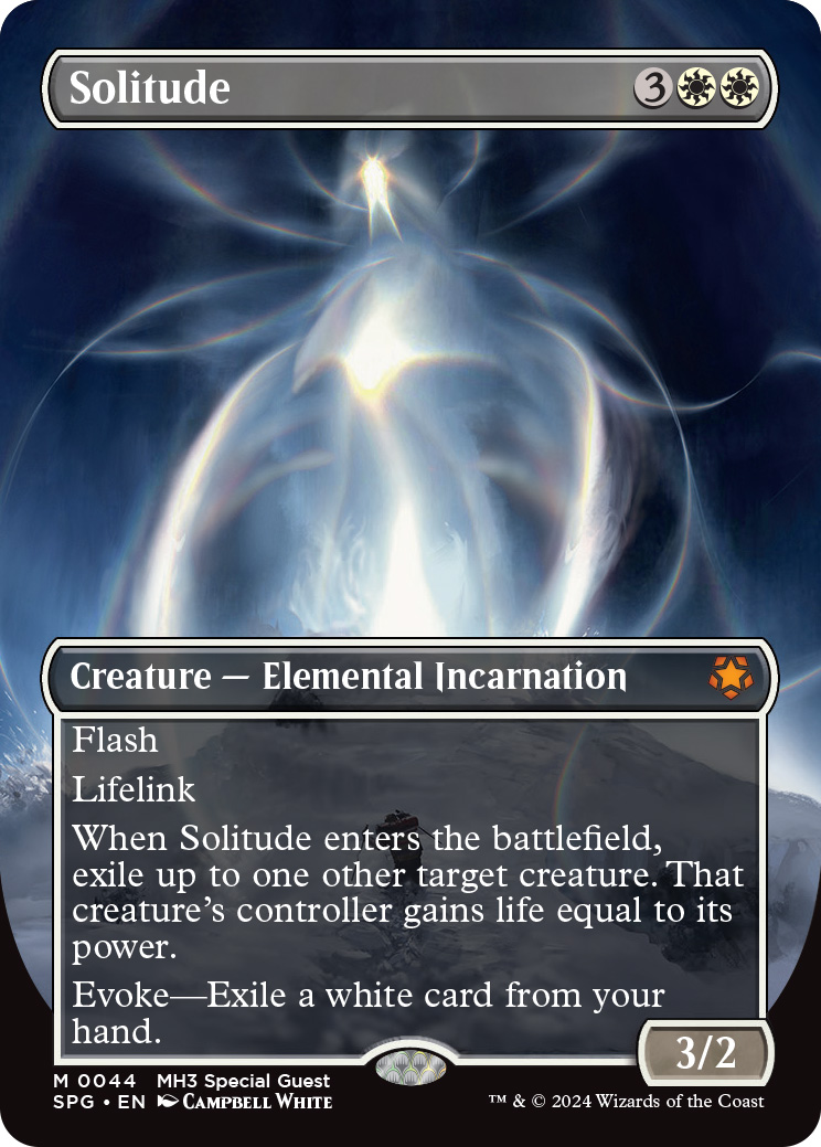 Solitude, a recent reveal from MC Chicago. From Modern Horizons 3.