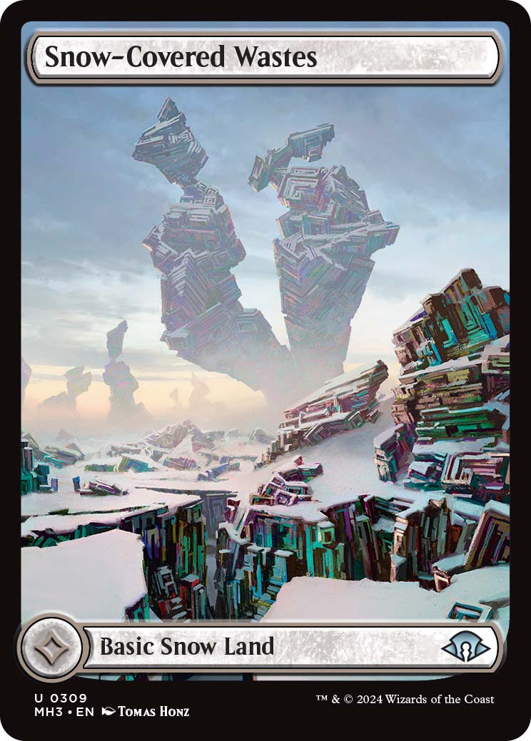 Snow-Covered Wastes, a recent reveal from MC Chicago. From Modern Horizons 3.