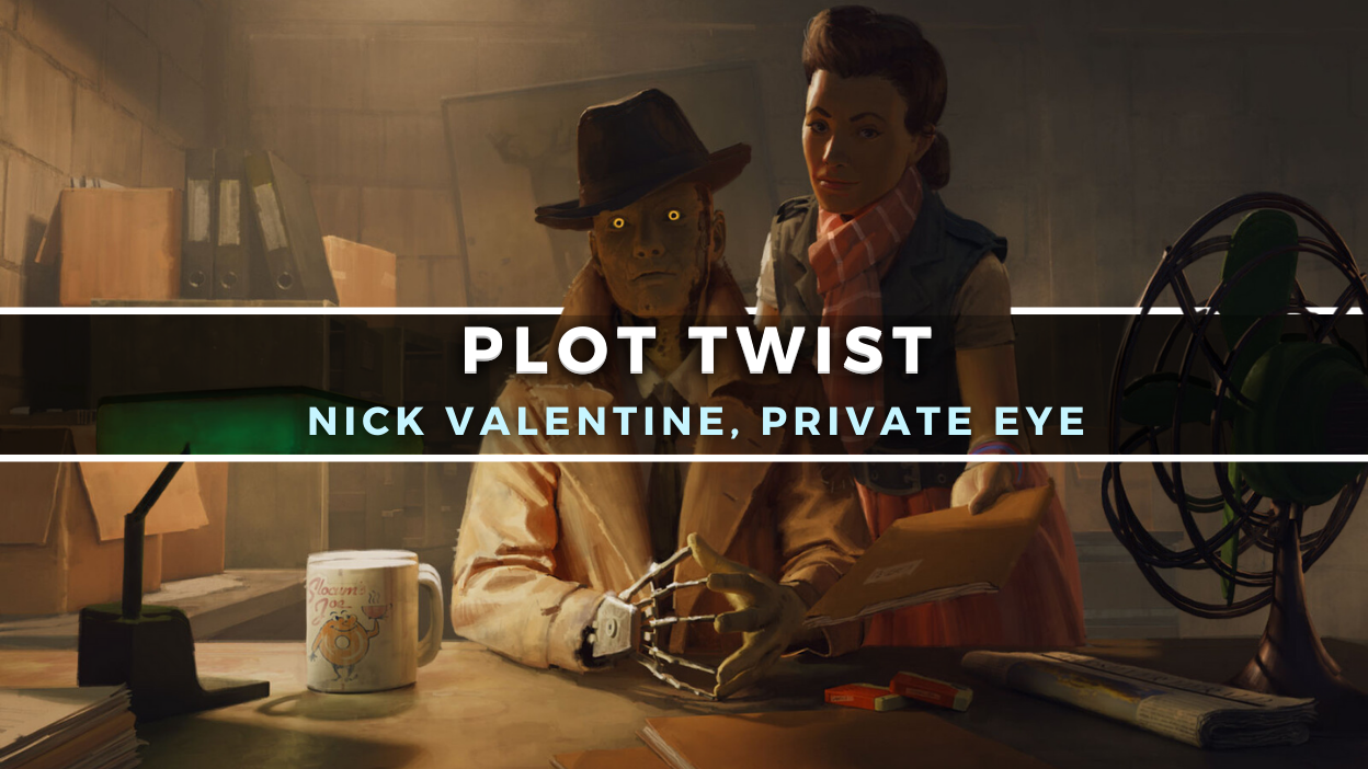 Nick Valentine from Fallout Universes Beyond.