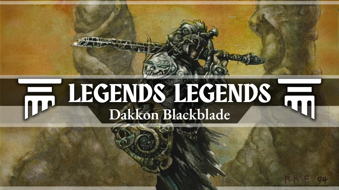 Dakkon Blackblade cover art
