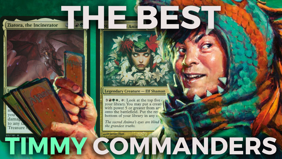 Best Timmy Commanders in Magic cover art.