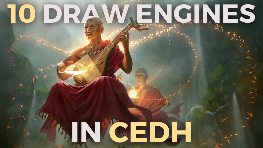 Top ten cEDH draw engines cover image, Sylvan Library