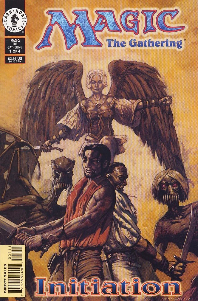 The first issue of Magic: The Gathering: Gerrard's Quest. Written by Mike Grell and published by Dark Horse Comics in March of 1998.