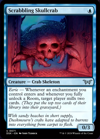 Scrabbling Skullcrab