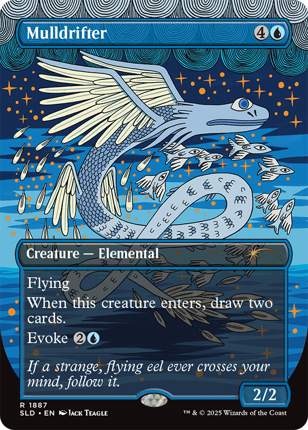 Mulldrifter, a newly reprinted card from the Animar & Friends Secret Lair drop for Festival In A Box.