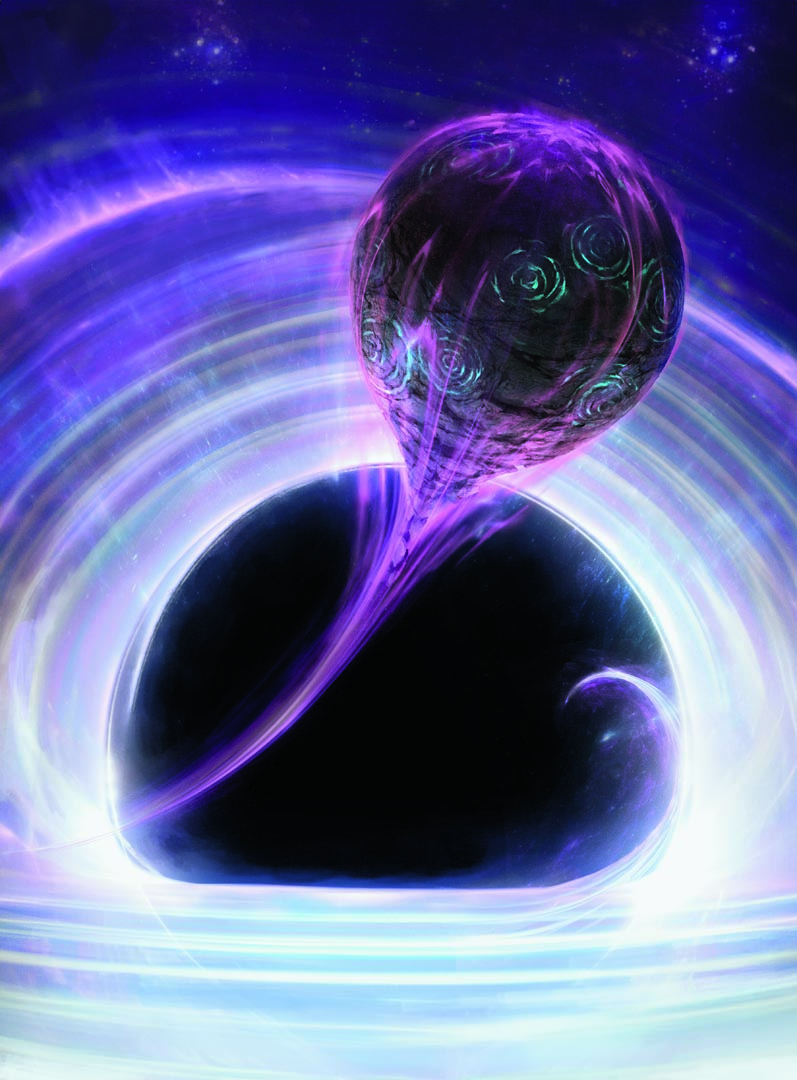 Susur, Secundi Void, art from a new card from Edge of Eternities. Illustrated by Adam Paquette.