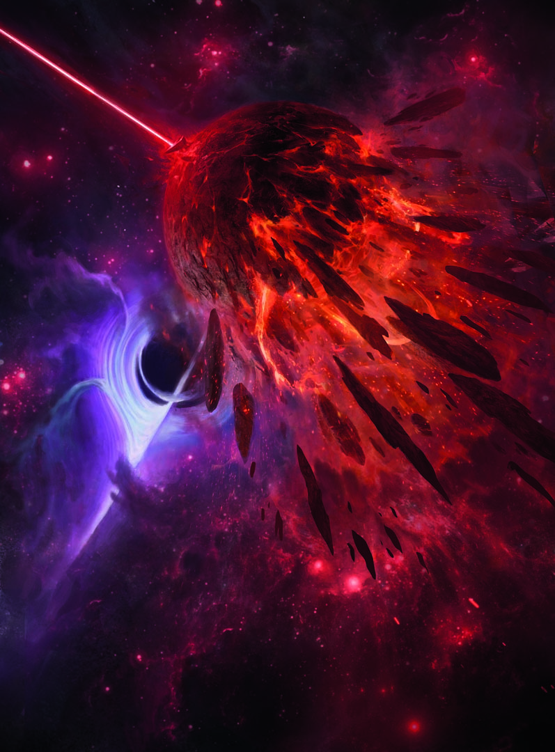 Kavaron, Memorial World, art from a new card from Edge of Eternities. Illustrated by Adam Paquette.