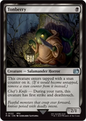 Tonberry, a new card from the new Final Fantasy set. Image credit: Wizards of the Coast