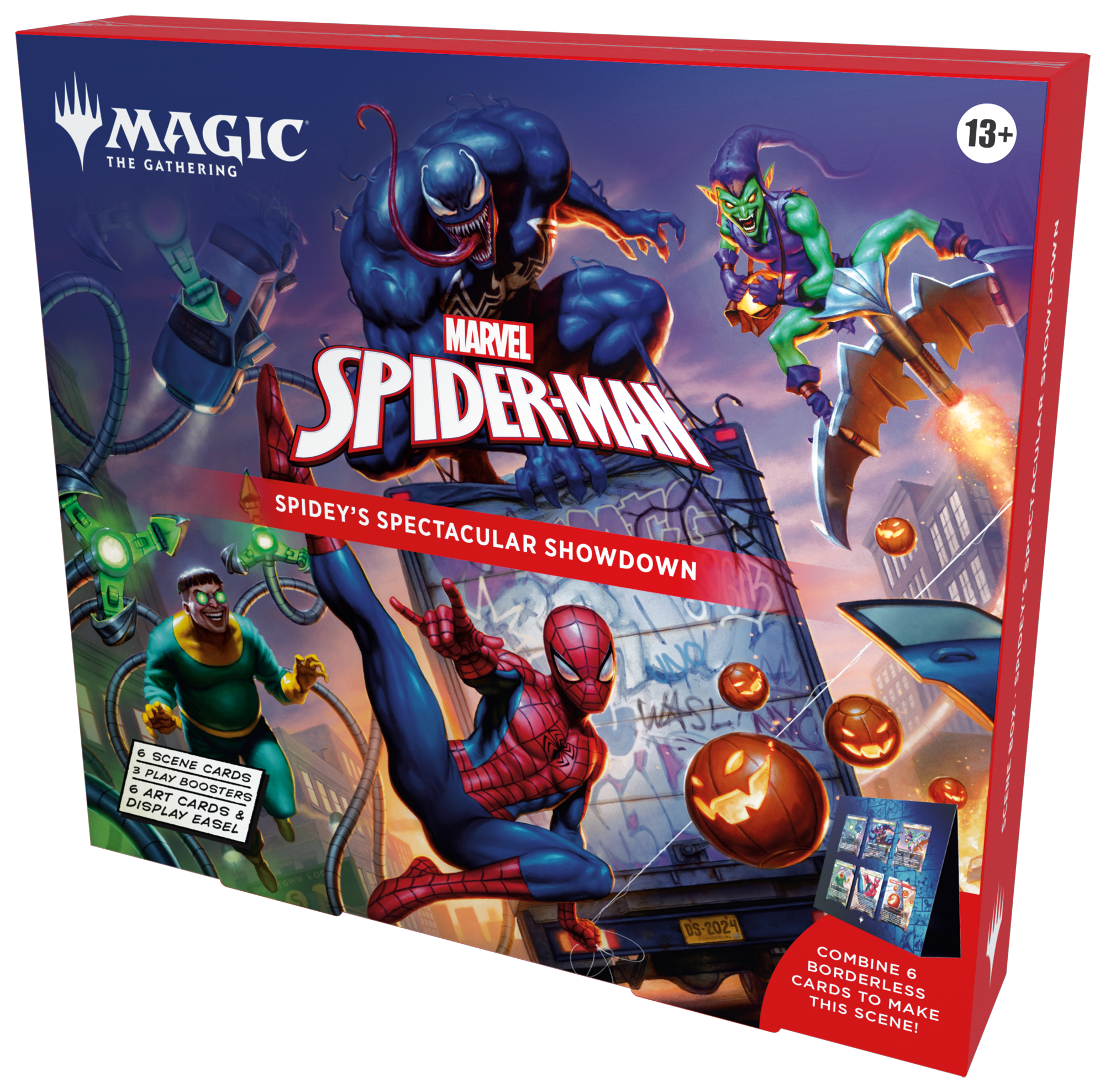 The "Spidey's Spectacular Showdown" Scene Box from MTGSPM. Image credit: Wizards of the Coast